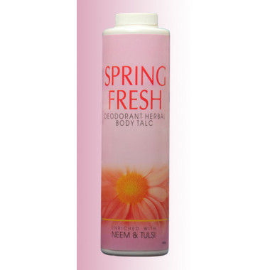 Spring Fresh Herbal Deodorant Body Talc