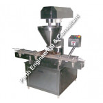 AUTOMATIC SINGLE HEAD AUGER TYPE POWDER FILLING MACHINE MODEL-PAPF-50