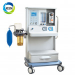 IN-01B Mobile Medical Equipment ICU Anesthesia Equipment with Screen and Ventilator