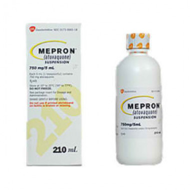 MEPRON chemical name: ATOVAQUONE 210ml