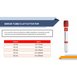 clot activator / serum tube