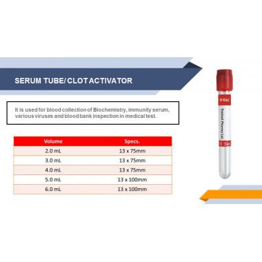 clot activator / serum tube