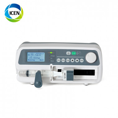 IN-G602 Medical Electric Automatic Portable Single/Double channel Syringe Infusion Pump
