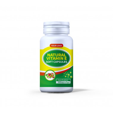 High quality OEM dietary supplement natural vitamin E soft capsules for anti-aging and improving your immunity