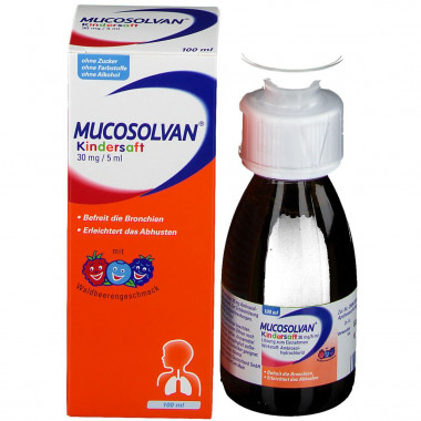 Mucosolvan Kindersaft 30 mg/5 ml, 100ml
