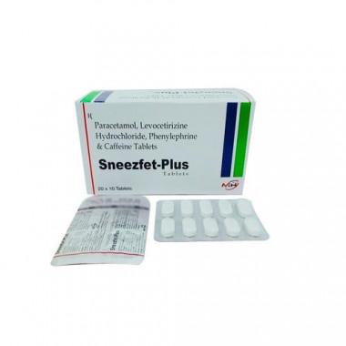 Paracetamol Levocetirizine Caffeine Tablets