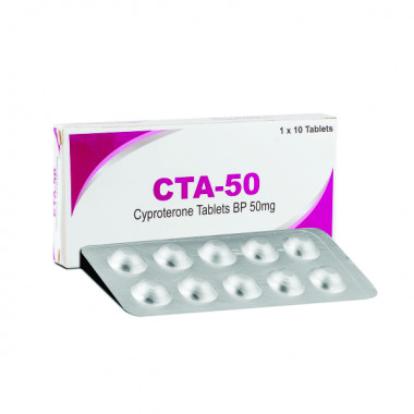 CTA-50(CYPROTERONE TABLETS BP 50MG
