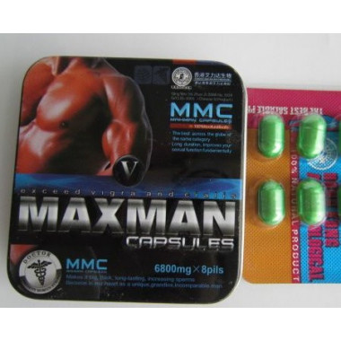 MMC MAXMAN 4 IV ERECTION ENHANCER CAPSULES